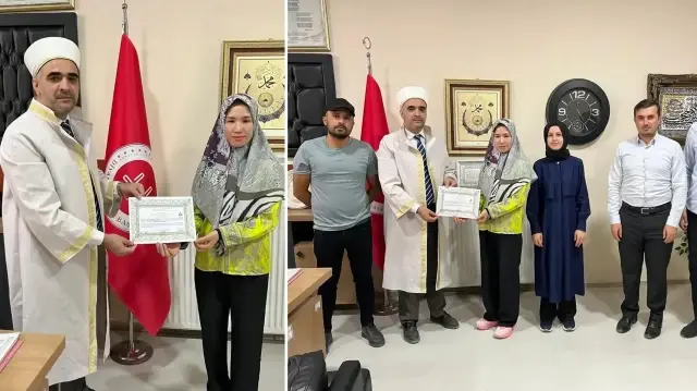 Kelimeişehadet getirerek Müslüman olan Chau, "Viyan" ismini aldı.