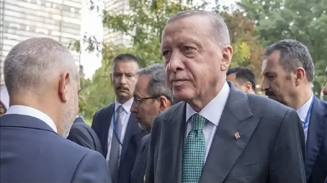 Turkish president joins Trump’s reception for world leaders in New York