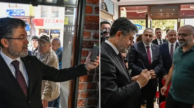 Tarım ve Orman Bakanı İbrahim Yumaklı, "Türkiye Yüzyılı Buluşmaları" kapsamında Şile'de esnaf ziyaretinde bulundu