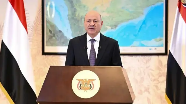 رئيس القيادة الرئاسي يدعو لتشكيل تحالف دولي لتحرير اليمن من الحوثيين