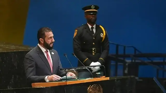 In landmark UN speech, President Sharaa vows to rebuild Syria, calls for world support
