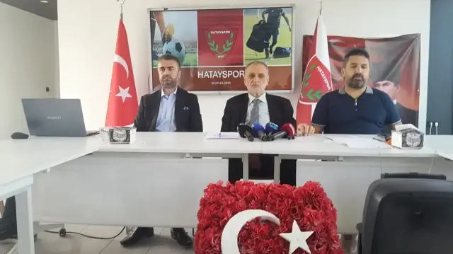 Hatayspor Kulübü Başkanı Hikmet Çinçin, kulübün 9 Ekim'de olağanüstü kongreye gideceğini açıkladı