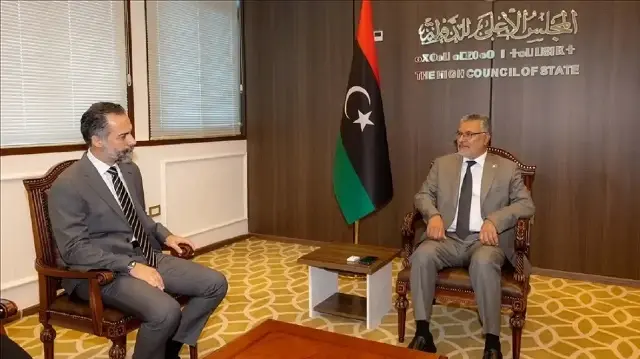 ليبيا.. تكالة يبحث مع السفير التركي خريطة الطريق الأممية