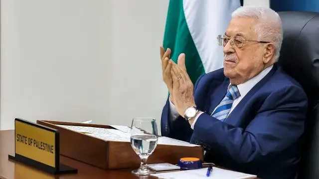 Le président palestinien Mahmoud Abbas
