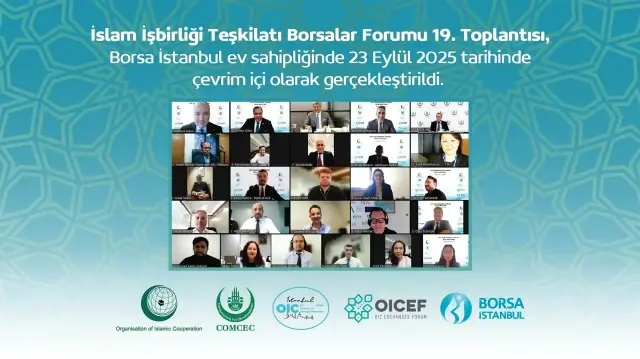 İİT Borsalar Forumu 19. Toplantısı, Borsa İstanbul ev sahipliğinde 23 Eylül 2025 tarihinde çevrim içi olarak gerçekleştirildi.