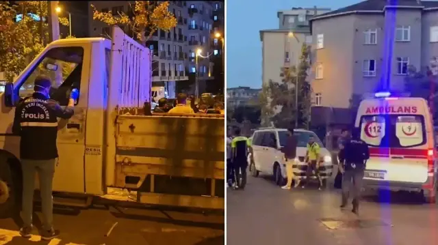 Kimliği belirsiz kişiler, yol keserek kamyonet şoförüne ateş açtı
