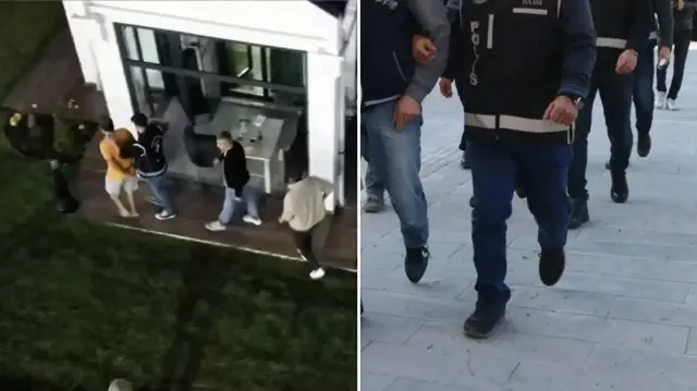 Yabancılara usulsüz vatandaşlık kazandıran suç örgütüne yönelik operasyonda yakalanan 113 şüpheli adliyede