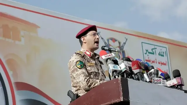 Военный представитель хуситов Яхья Сариа