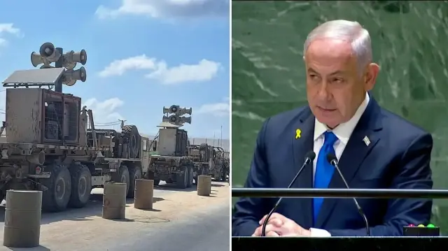 Netanyahu'nun bugün 16:00'da (TSİ) BM Genel Kurulu'nda konuşması bekleniyor.