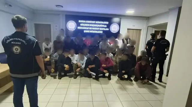 Operasyon sonucu iş yeri sahibi gözaltına alındı. 