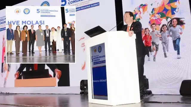 Uluslararası 5.Doğu Pediatri Kongresi ve Avrasya Pediatri Zirvesi Diyarbakır'da yoğun bir ilgi ve rekor katılımla gerçekleşti.