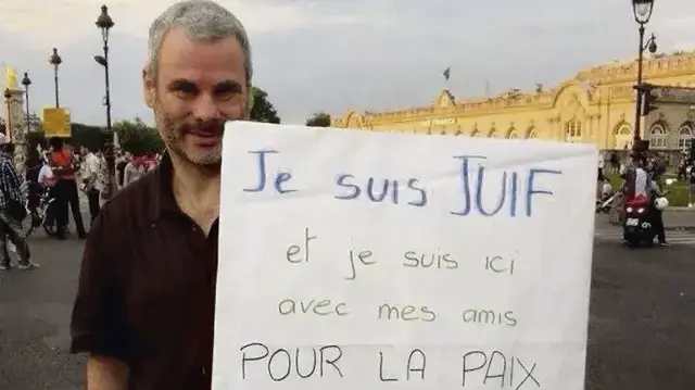 Le militant juif pour la paix Serge Grossvak