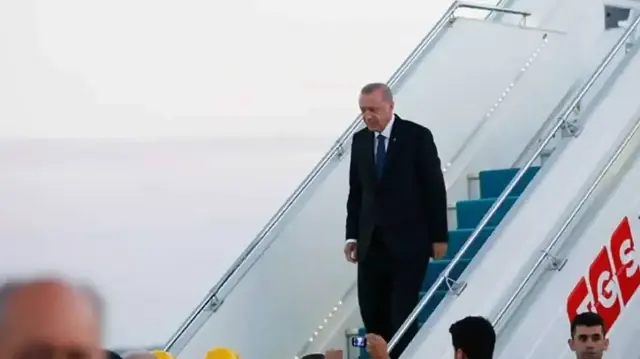 الرئيس أردوغان يعود إلى تركيا قادما من الولايات المتحدة