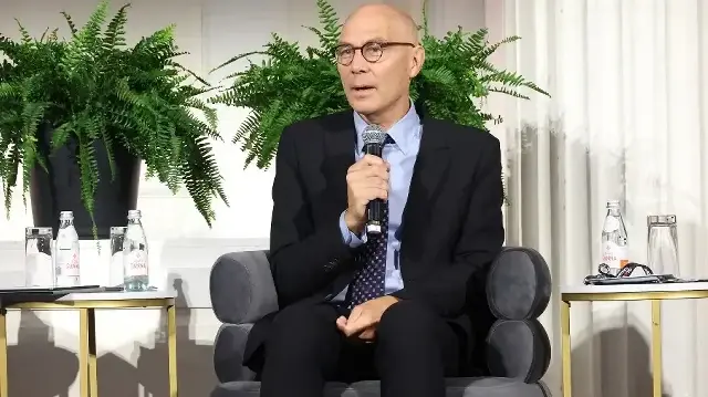 Volker Türk, Haut-Commissaire des Nations Unies aux droits de l'homme, s'exprime sur scène lors de l'événement Global Citizen NOW : Impact Sessions, le 24 septembre 2025 à New York.