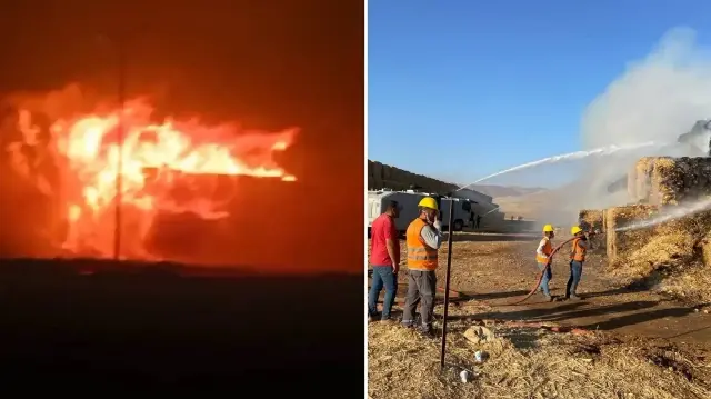 Bir tanker de kullanılamaz hale geldi. 