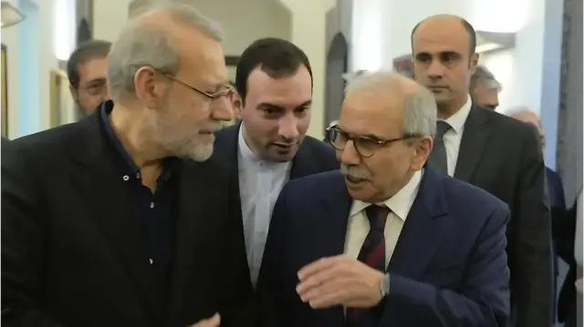 سلام خلال لقاء لاريجاني: علاقة لبنان وإيران تستقيم باحترام السيادة