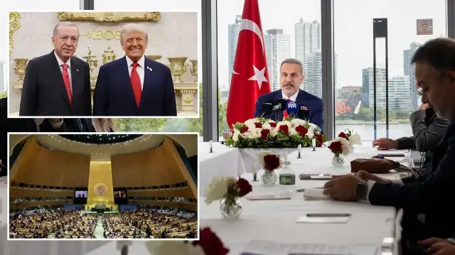 Dışişleri Bakanı Fidan, BM Zirvesi'ne ve Cumhurbaşkanı Erdoğan-Trump görüşmesine ilişkin açıklamalarda bulundu.