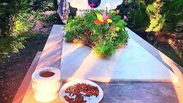 Mahra Melin Pınar'ın mezarı