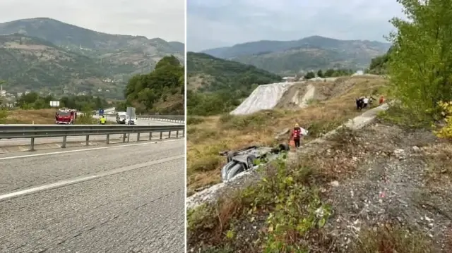 Zonguldak’ta iki ayrı trafik kazası meydana geldi. 