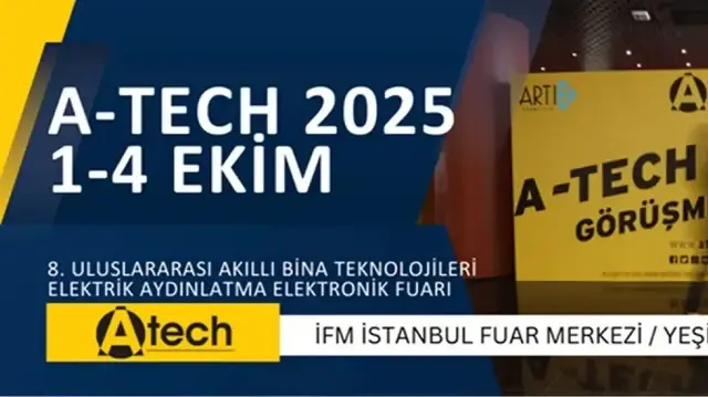 Affiche du salon A-TECH 2025