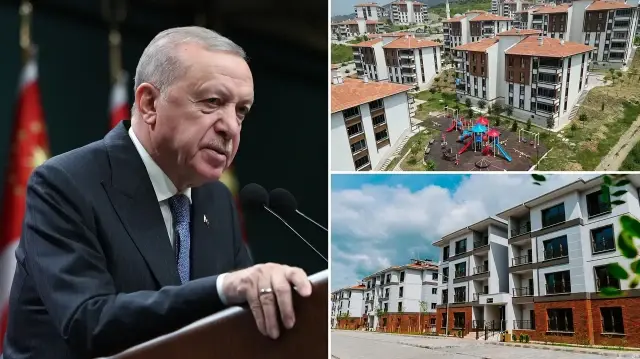 Cumhurbaşkanı Erdoğan, sosyal konut projesinin müjdesini vererek ilk detayları paylaştı.