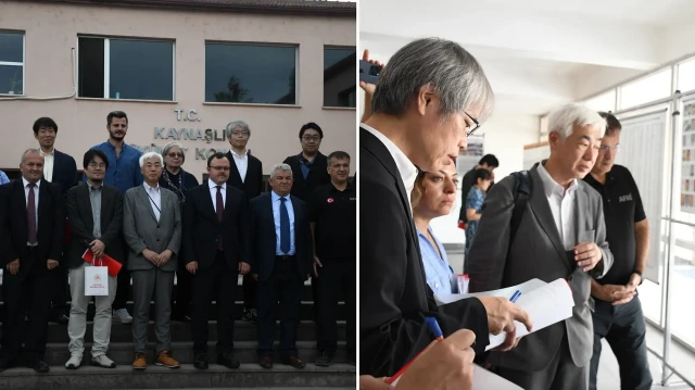 Düzce Depremi'nin merkez üssü Kaynaşlı, Japon akademisyenleri ağırladı