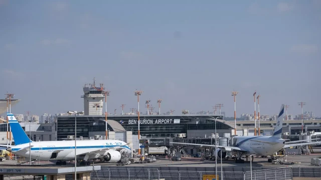 حكومة الاحتلال تغلق المجال الجوي بمنطقة مطار بن غوريون مؤقتا