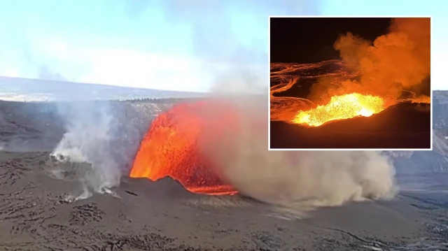 Kilauea Yanardağı’nda en son 23 Ağustos'ta patlama meydana geldi.