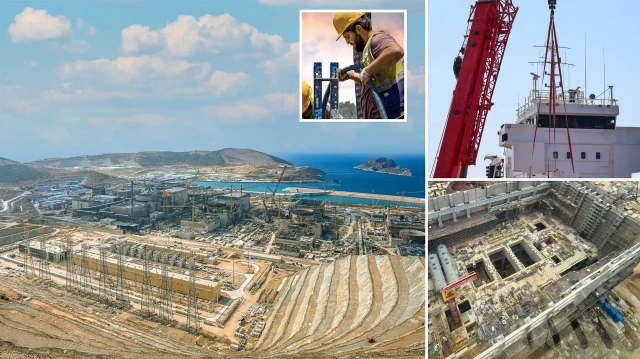 Akkuyu NGS'de reaktörün kontrol montajına başlandı.