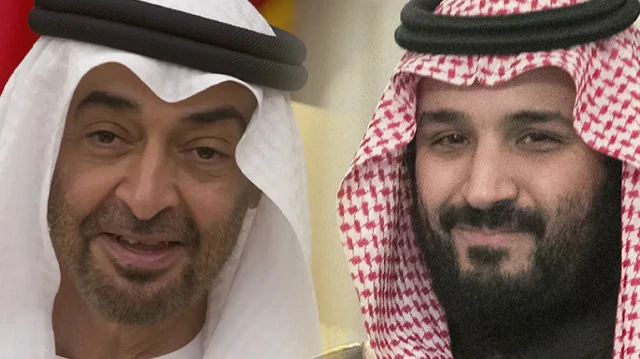 ابن زايد وابن سلمان يبحثان أوضاع فلسطين ويتمسكان بحل الدولتين