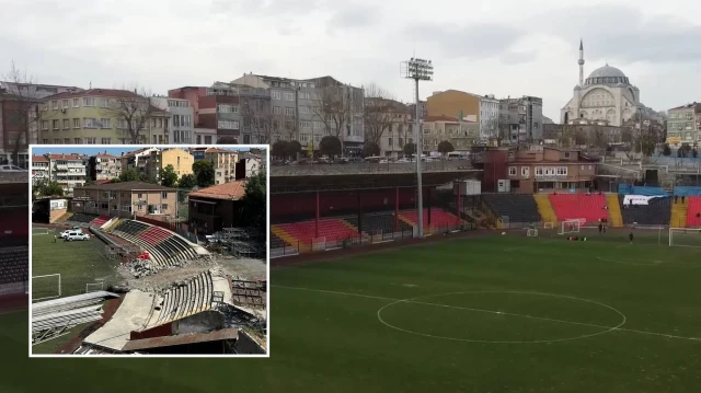Saha yenileme çalışmaları Anıtlar Kurulu'nun da onayıyla başladı.
