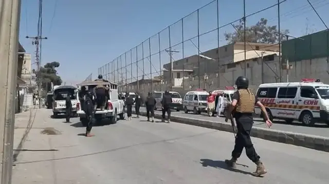 صوبہ بلوچستان کے دارالحکومت کوئٹہ میں آج (منگل کو) ایف سی ہیڈ کوارٹر کے قریب دھماکہ ہوا