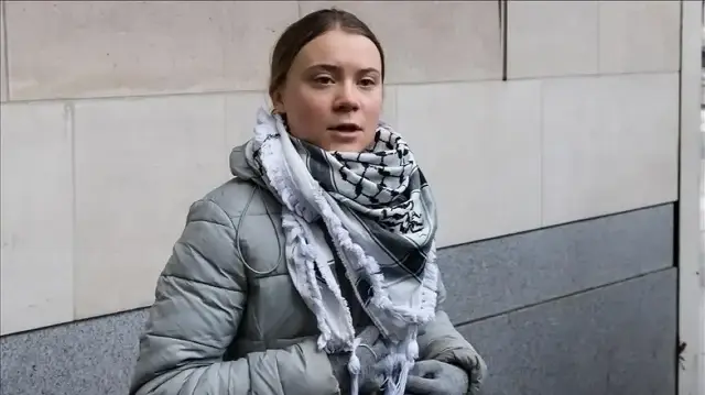 الناشطة ثونبرغ: نطالب بإنهاء الحصار الإسرائيلي على غزة