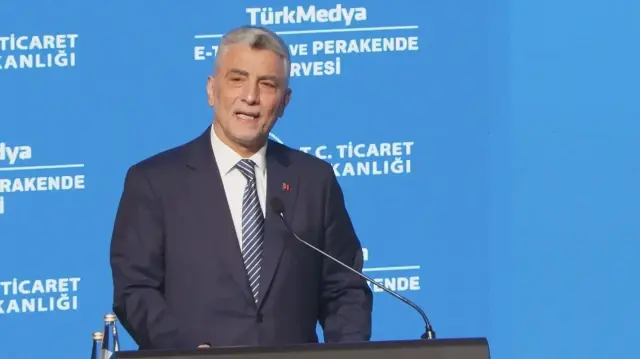 Bakan Bolat: "Perakende e-ticarete gelince, 2024 yılında bir önceki yıla göre yüzde 63,7 artışla 1 trilyon 619 milyar Türk Lirasına ulaştı."