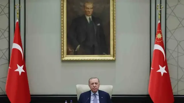 Cumhurbaşkanı Erdoğan, MGK toplantısına başkanlık etti.