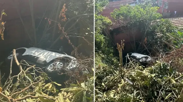Kazada can kaybı yaşanmazken sürücü yaralandı.