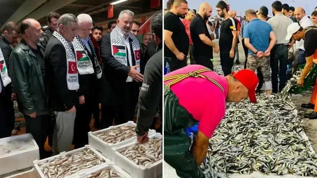 Törene, AK Parti Beylikdüzü İlçe Başkanı Mustafa Necati Işık, İstanbul Su Ürünleri Hali Komisyoncuları Derneği Başkanı Metin Akçay ve çok sayıda balıkçı esnafı katıldı.
