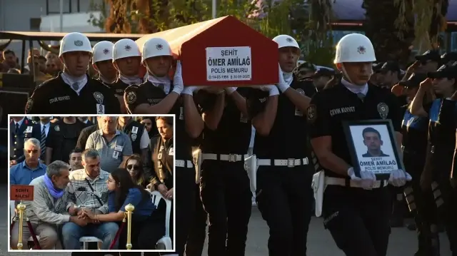 Şehit polis memuru Ömer Amilağ
