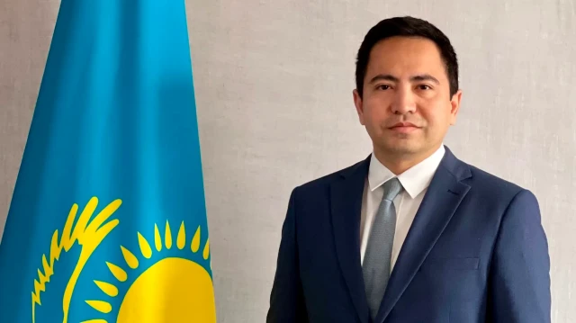 Посол Казахстана в Азербайджане Алим Байель.