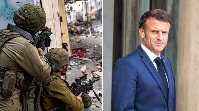 İsrail, Filistin Devleti'ni tanıma niyeti nedeniyle Macron'un ülkeyi ziyaretini reddetti