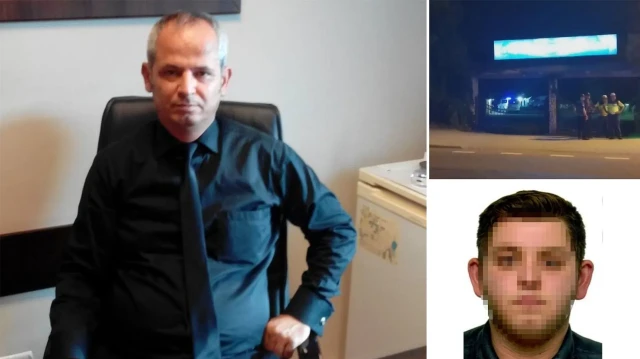 Çekmeköy'deki restoranda bıçaklı saldırıya uğrayan Cumhuriyet Savcısı Kayhan ve saldırgan.