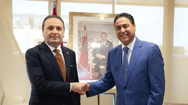 مباحثات تركية مغربية لتطوير العلاقات التجارية والاقتصادية