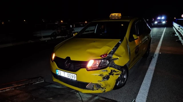 Kazanın ardından motosiklet sürücüsünün yakınlarının gelmesi üzerine tartışma yaşandı.