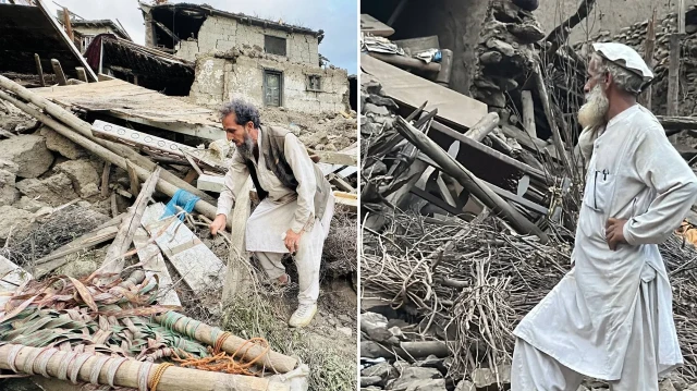 Afganistan'da meydana gelen 6 büyüklüğündeki depremde ölü sayısı 2 bini geçti 