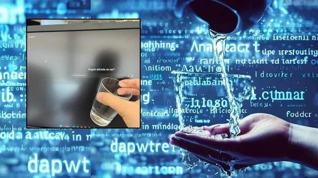 Yapay Zeka her sohbet ettiğinizde bir şişe su içiyor