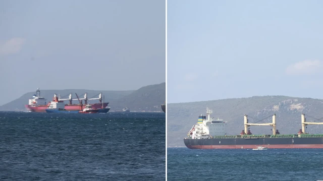 Çanakkale Boğazı'nda trafik, gemideki makine arızası nedeniyle kısa süreliğine askıya alındı.