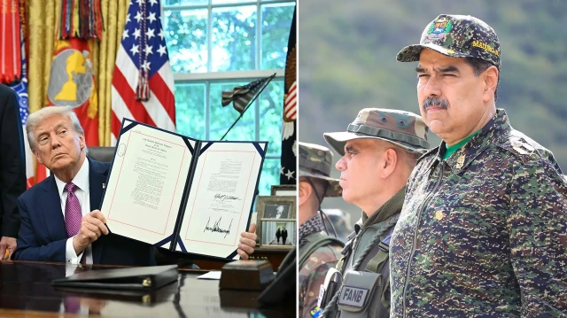 ABD ile Venezuela arasında tansiyon yükselirken Trump, 'Savaş Bakanlığı' kararnamesini imzaladı.