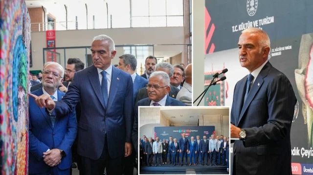 Kayseri Kültür Yolu Festivali’nin açılışı, Kültür ve Turizm Bakanı Mehmet Nuri Ersoy’un katılımıyla Recep Tayyip Erdoğan Millet Bahçesi’nde gerçekleştirilen törenle başladı. 