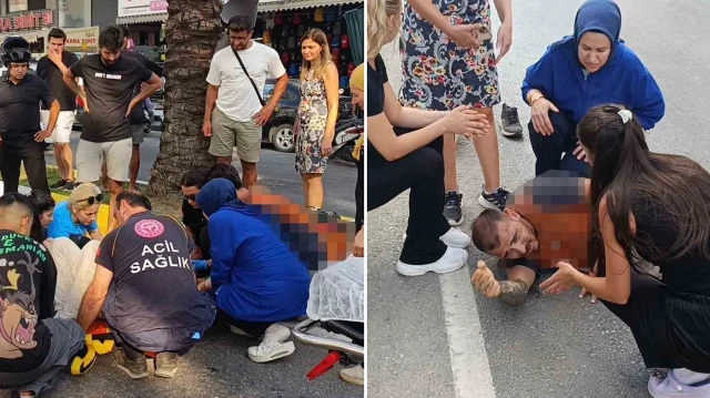 Kazanın ardından ifadesi alınan Özgür Bayar (sağda), motosikletle seyir halindeyken sohbet etmediklerini, yalnızca selamlaştıklarını söyledi.