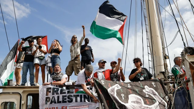 لكسر حصار غزة.. فعاليات تركية حاشدة تساند أسطول الصمود وفلسطين